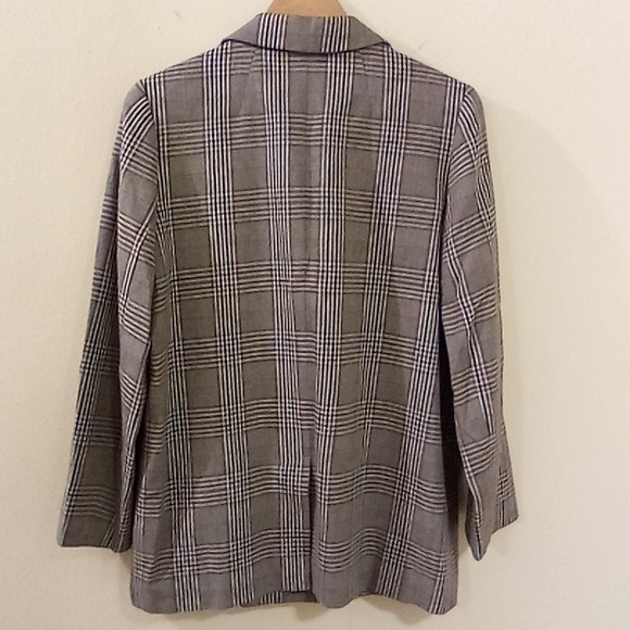 Madewell Plaid Double-Breasted Women's Jacket - Picture 4 of 4